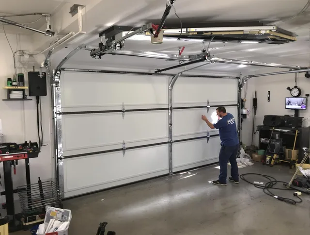 Professional garage door repair service by Powell Garage Door Repair in Powell